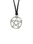 Pentagram Cord Necklace, , hi-res