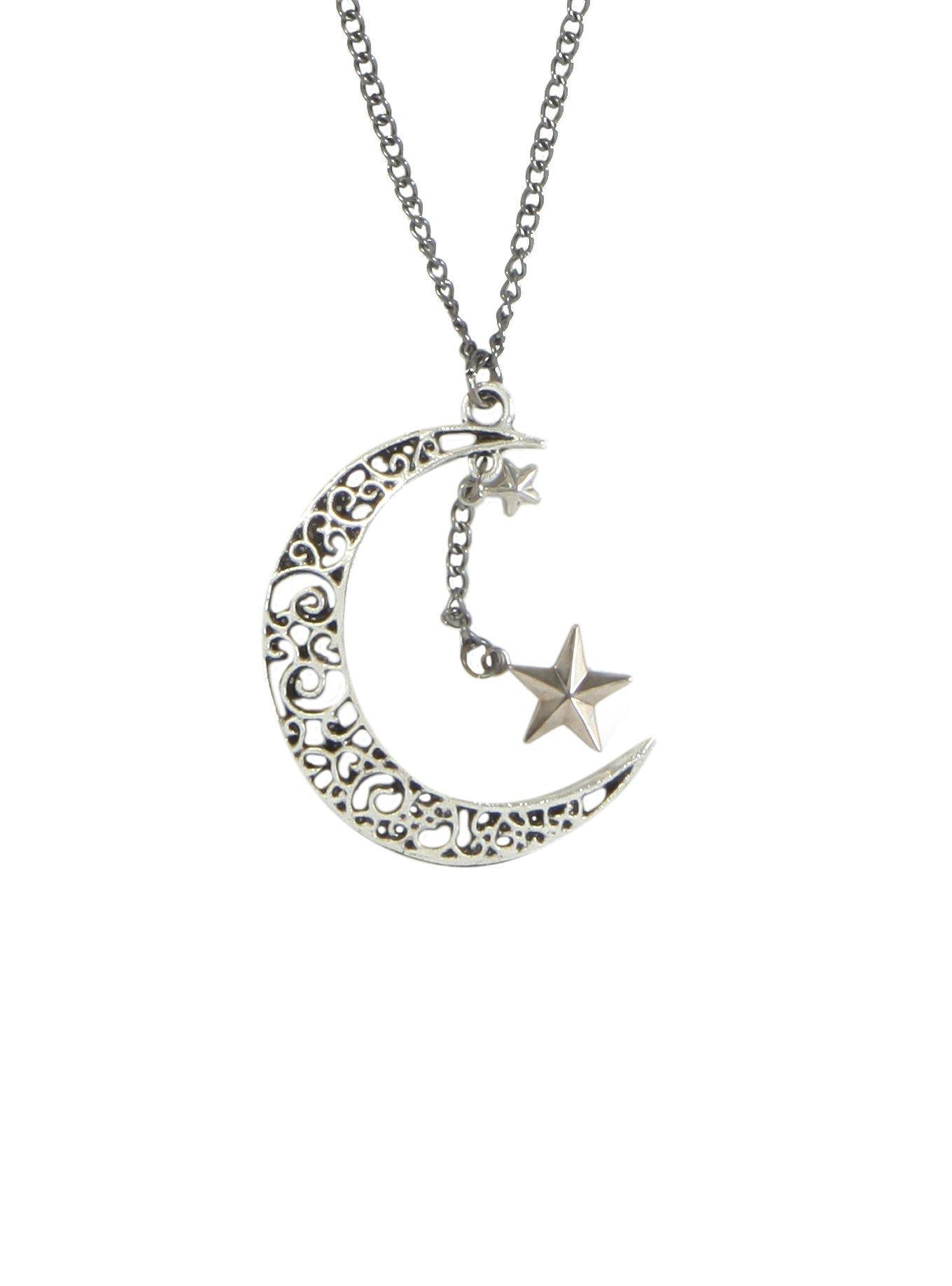 Moon And Star Necklace | Hot Topic