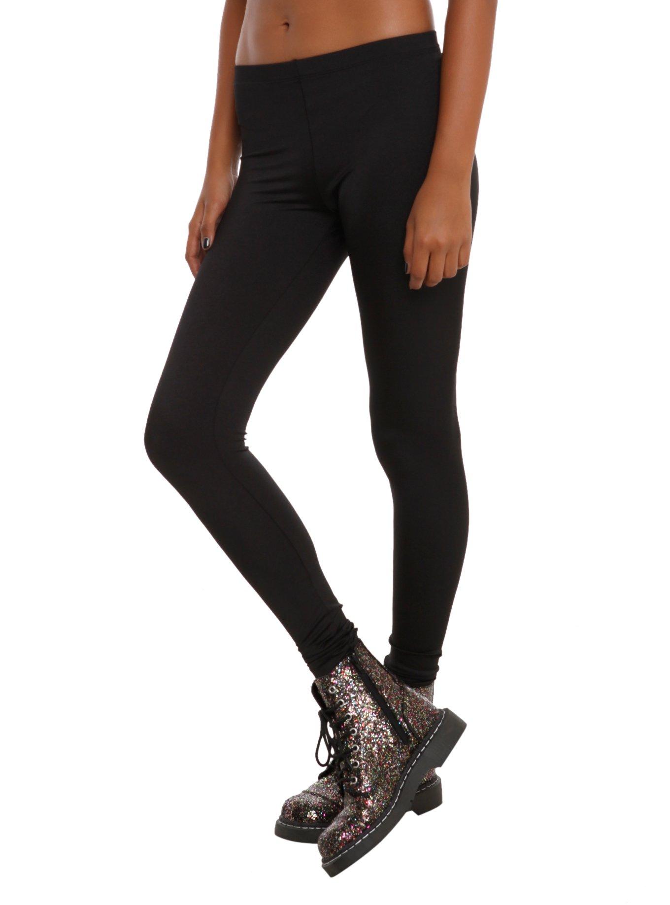 Black Leggings, BLACK, hi-res