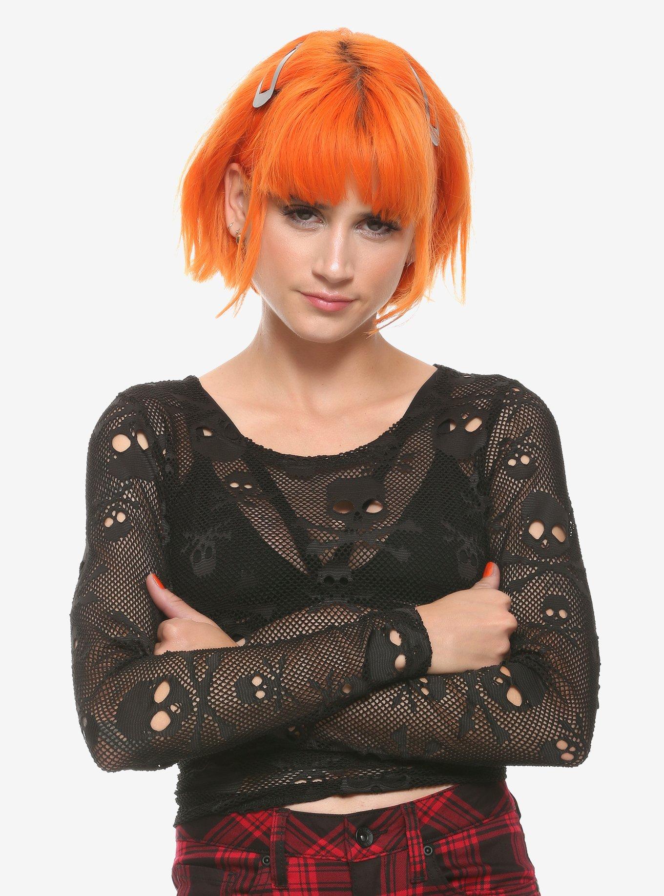 Hot Topic Skull Fishnet Arm Warmers