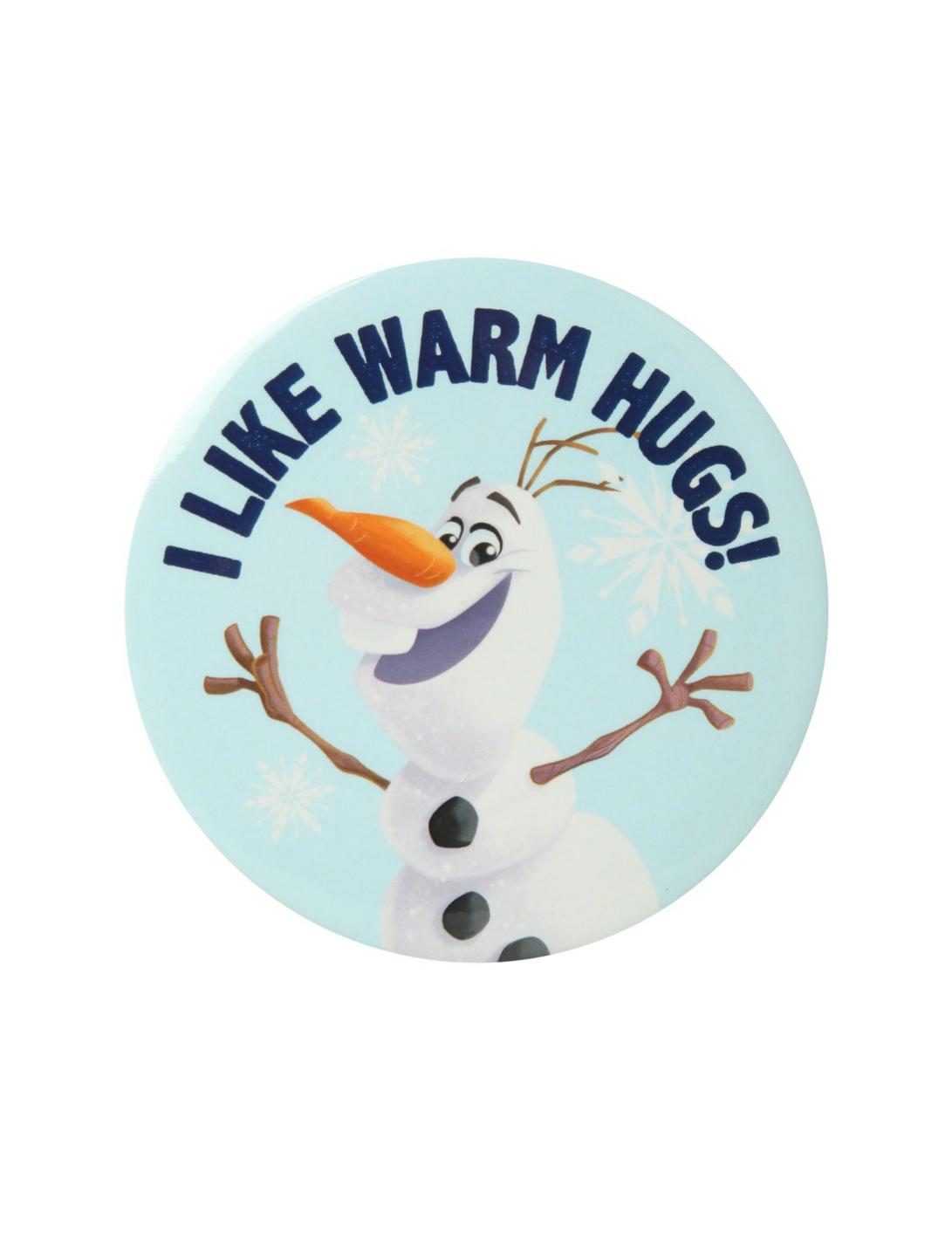 Disney Frozen Olaf Warm Hugs Button Mirror, , hi-res