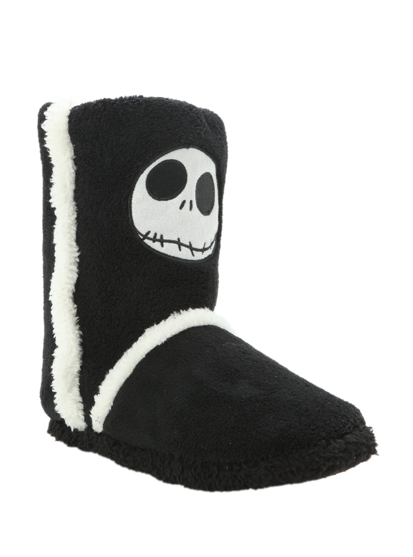 The Nightmare Before Christmas Jack Slipper Boots, BLACK, hi-res