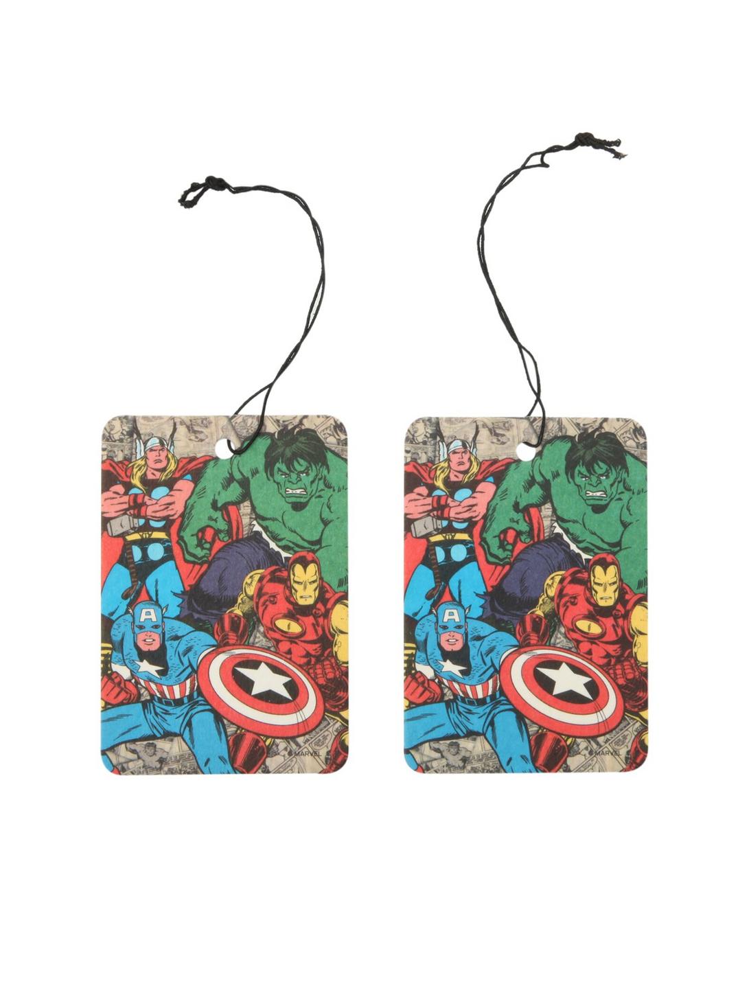 Marvel The Avengers Retro Air Freshener 2 Pack, , hi-res