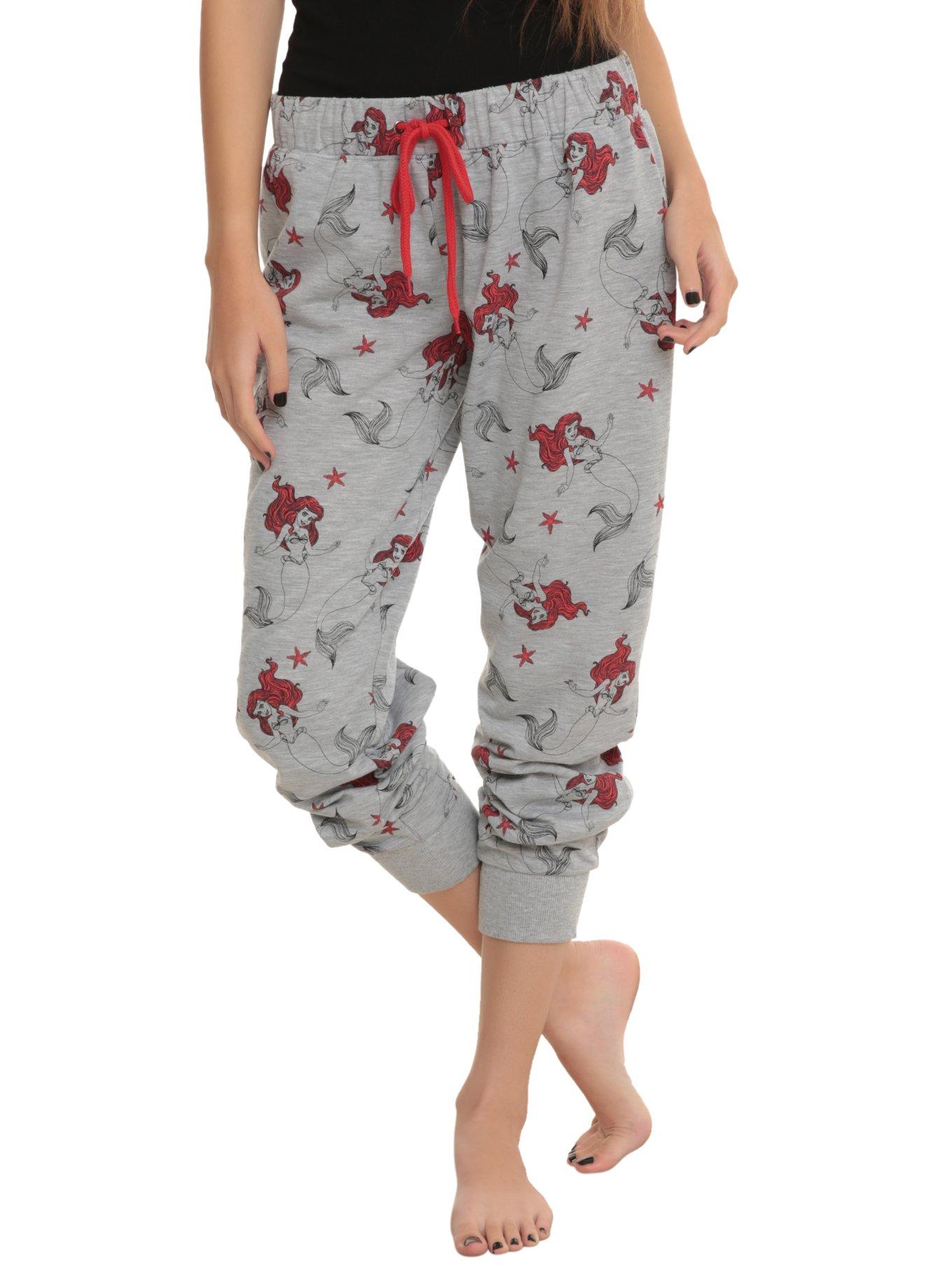 Little mermaid pajama pants hot sale