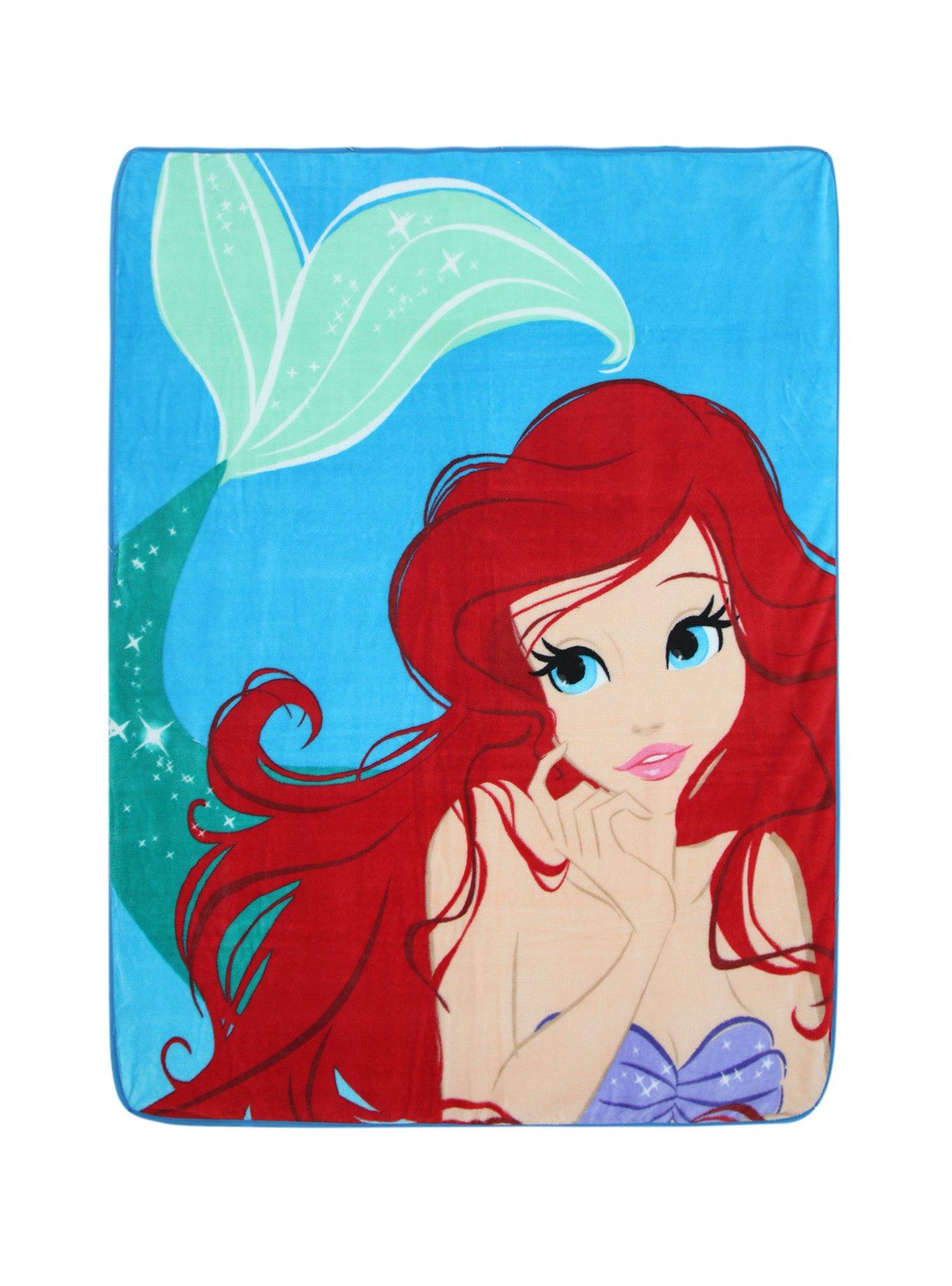 Disney The Little Mermaid Ariel Super Plush Throw, , hi-res