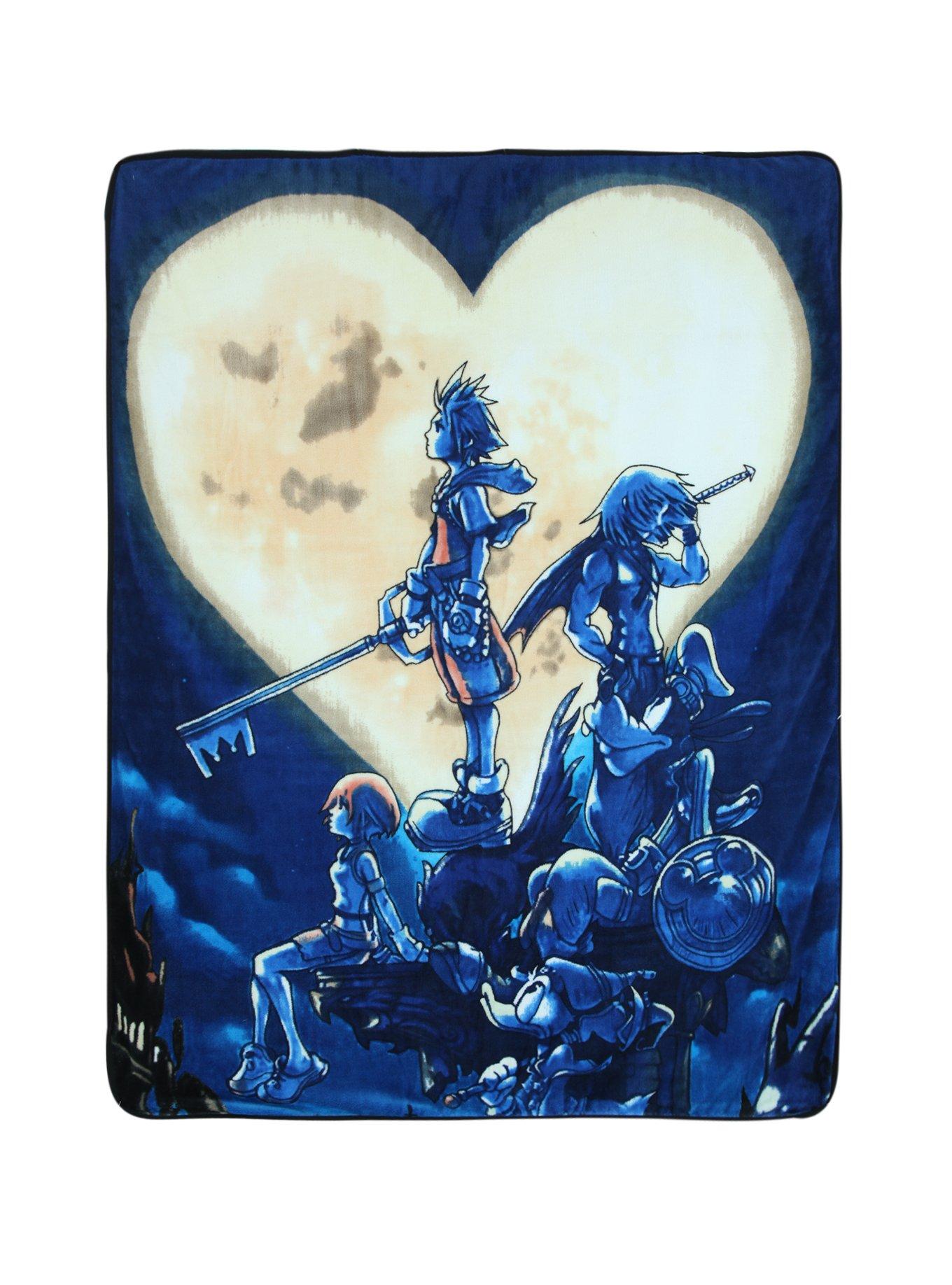 Kingdom hearts throw blanket sale