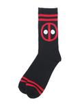 Marvel Deadpool Varsity Crew Socks, , hi-res