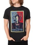 Doctor Who Cyberman Delete T-Shirt, , hi-res