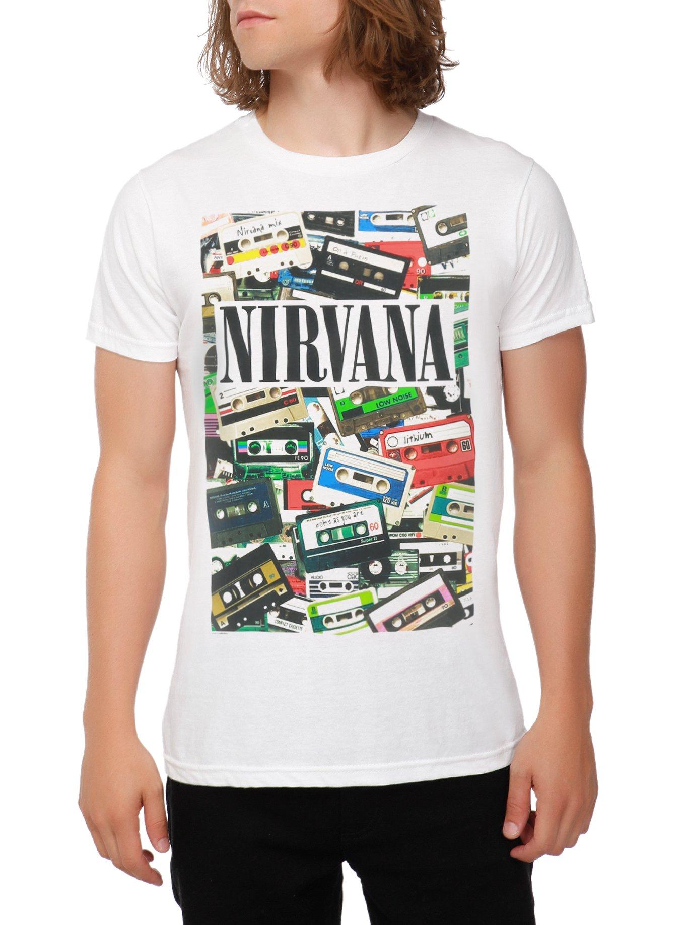 Nirvana Tapes T-Shirt, , hi-res