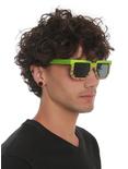 Pixel-8 Green & Brown Sunglasses, , hi-res