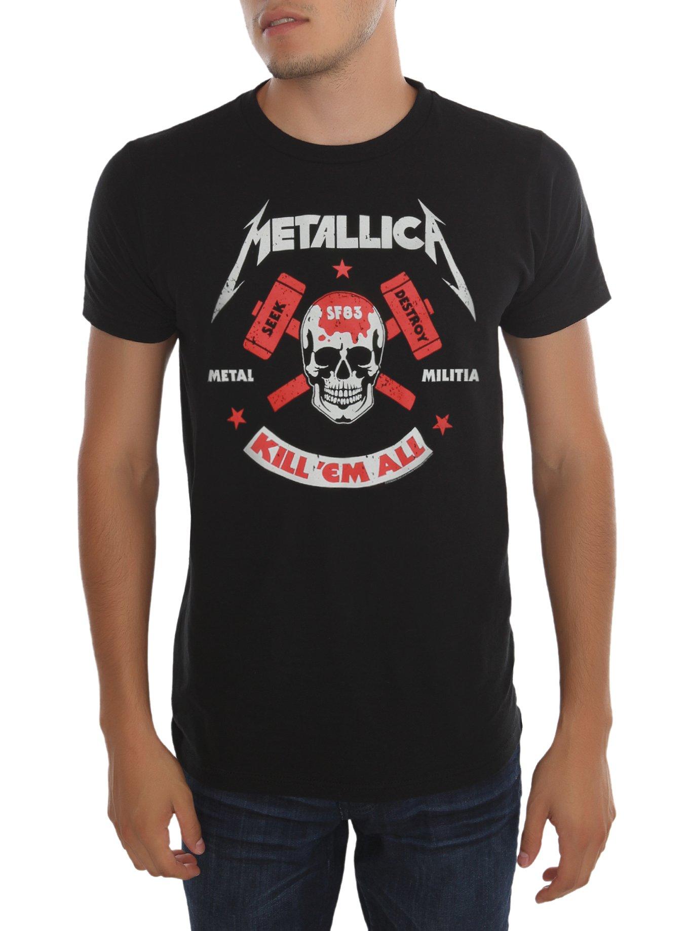 Metallica Kill 'Em All T-Shirt, BLACK, hi-res