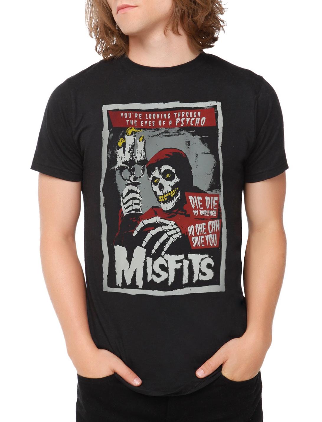 Misfits Fiend Die Die T-Shirt, BLACK, hi-res