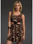 Leopard Cutout Dress, MULTI, hi-res