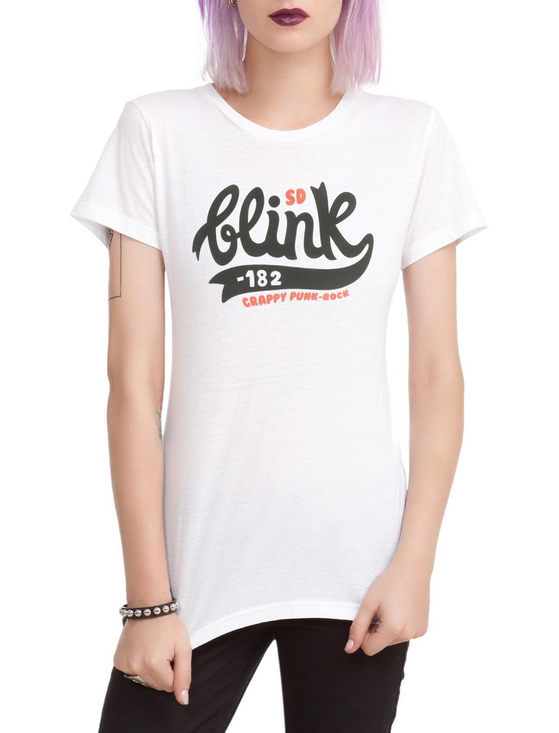 Blink-182 Crappy Punk-Rock Girls T-Shirt, BLACK, hi-res