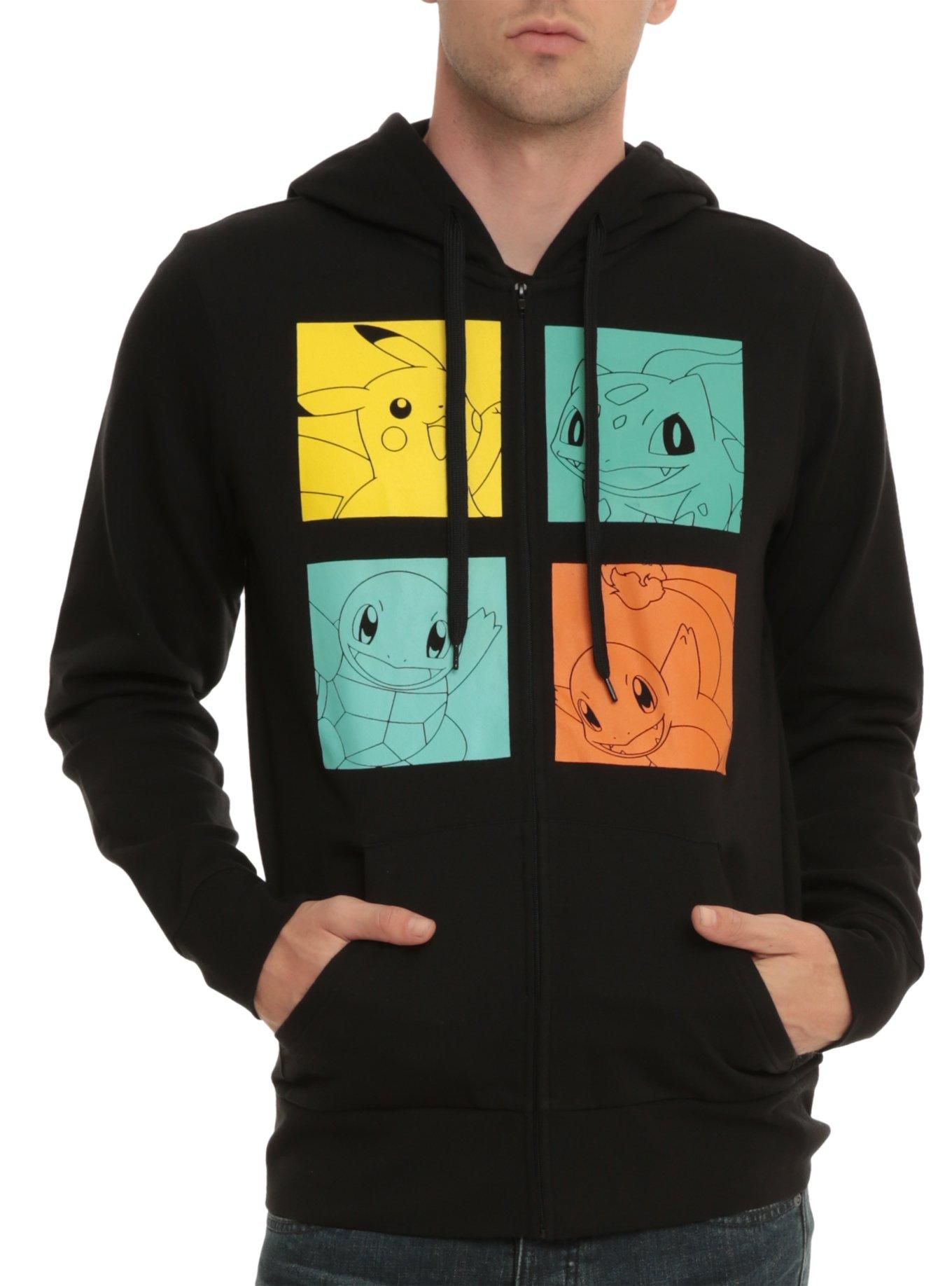 Pokemon Starters Zip Hoodie, , hi-res