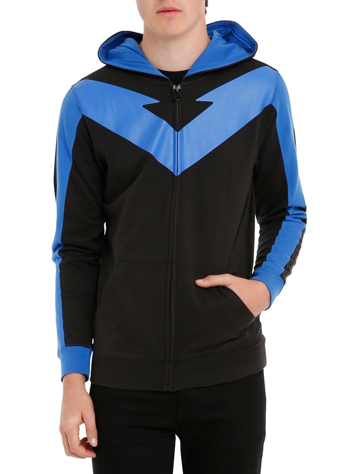 Nightwing hoodie hot topic on sale