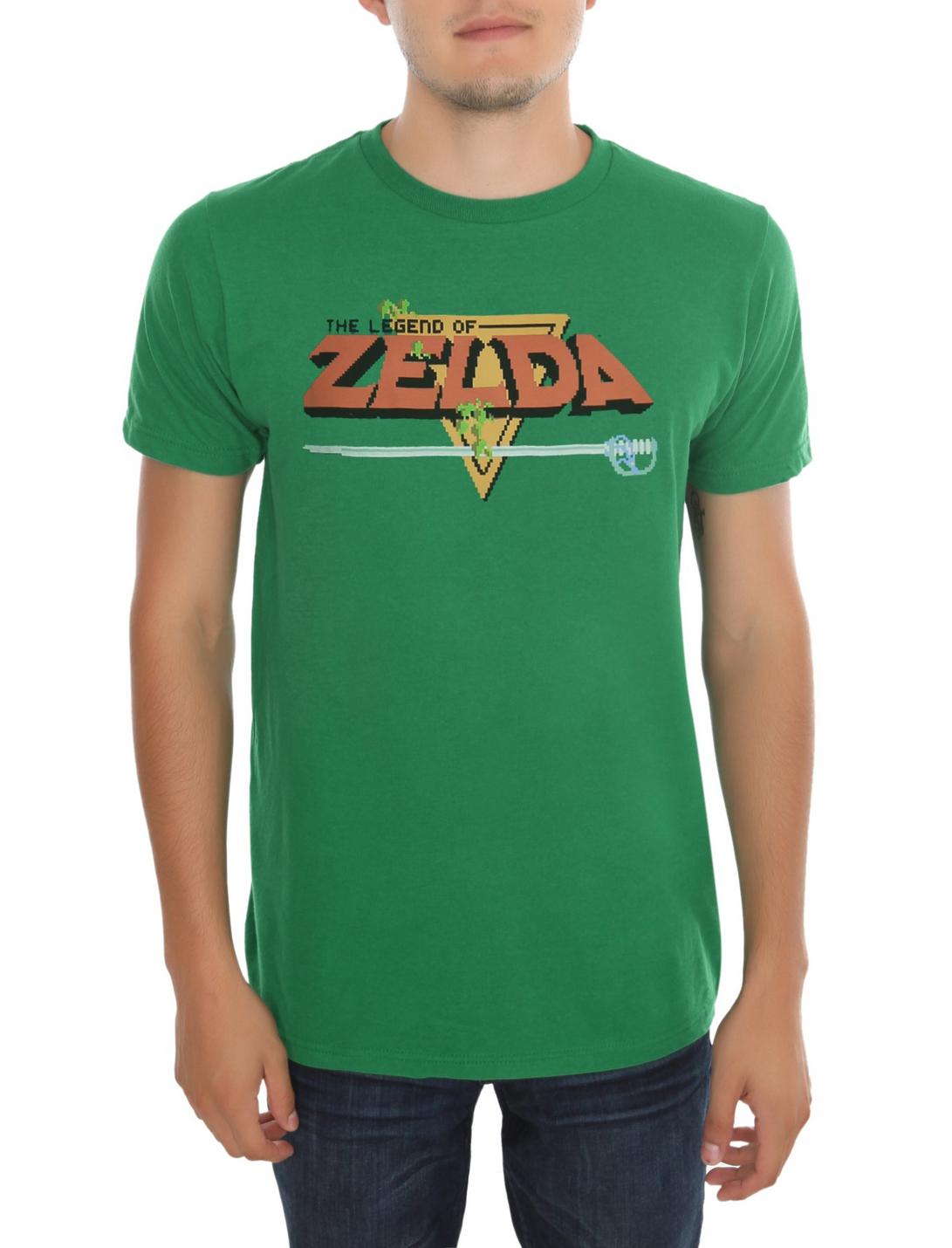 Nintendo The Legend Of Zelda Logo T-Shirt, , hi-res