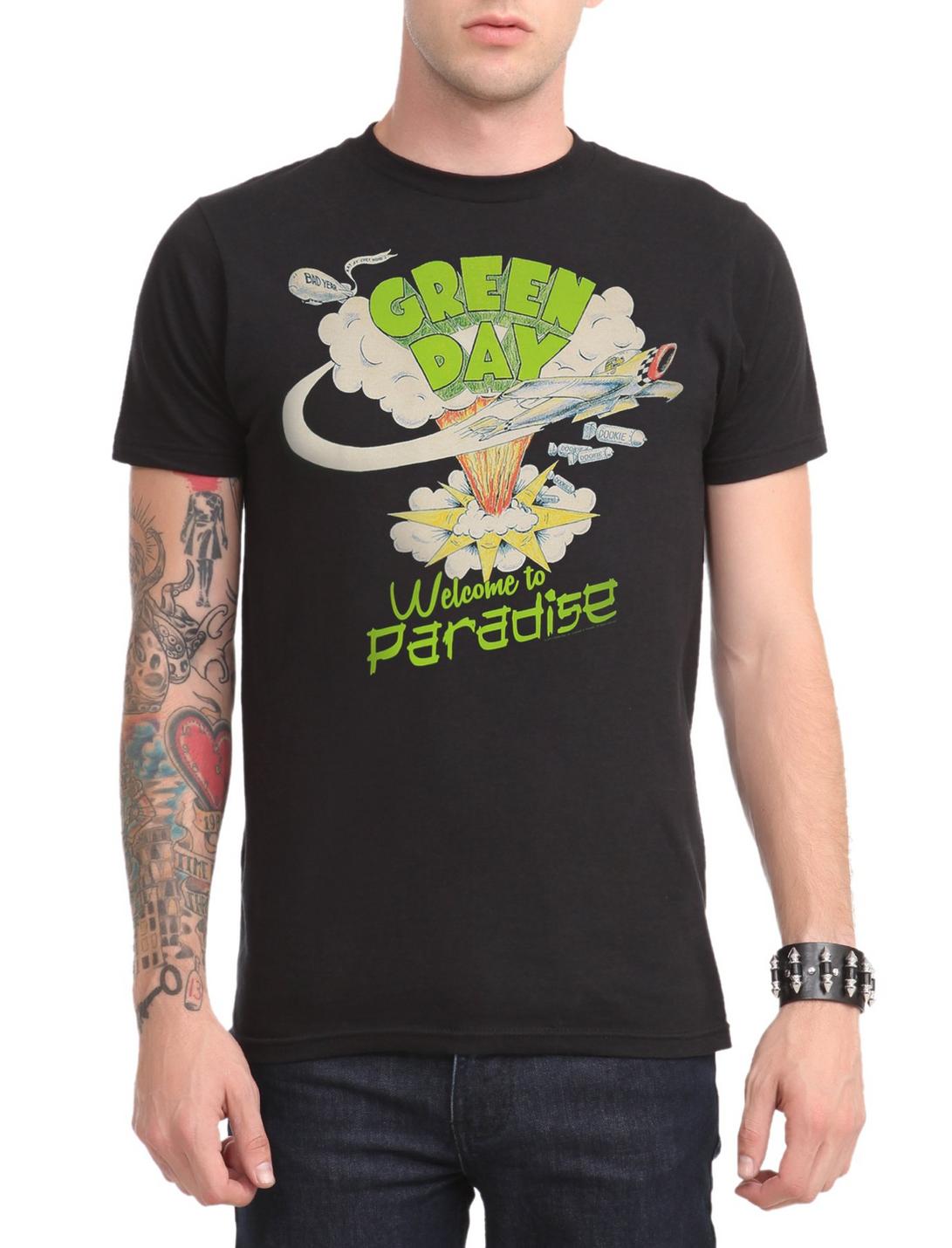 Green Day Welcome To Paradise T-Shirt, , hi-res