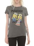Despicable Me 2 Minion Potatooo Girls T-Shirt, BLACK, hi-res