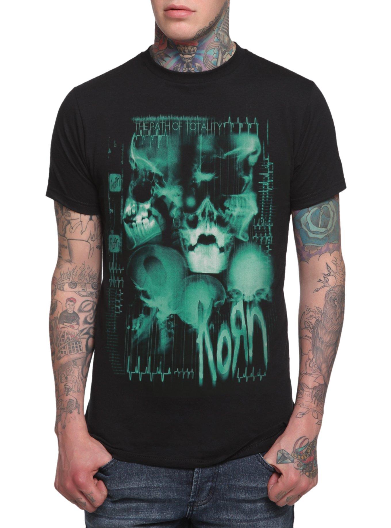 Korn The Path Of Totality X-Ray T-Shirt, BLACK, hi-res