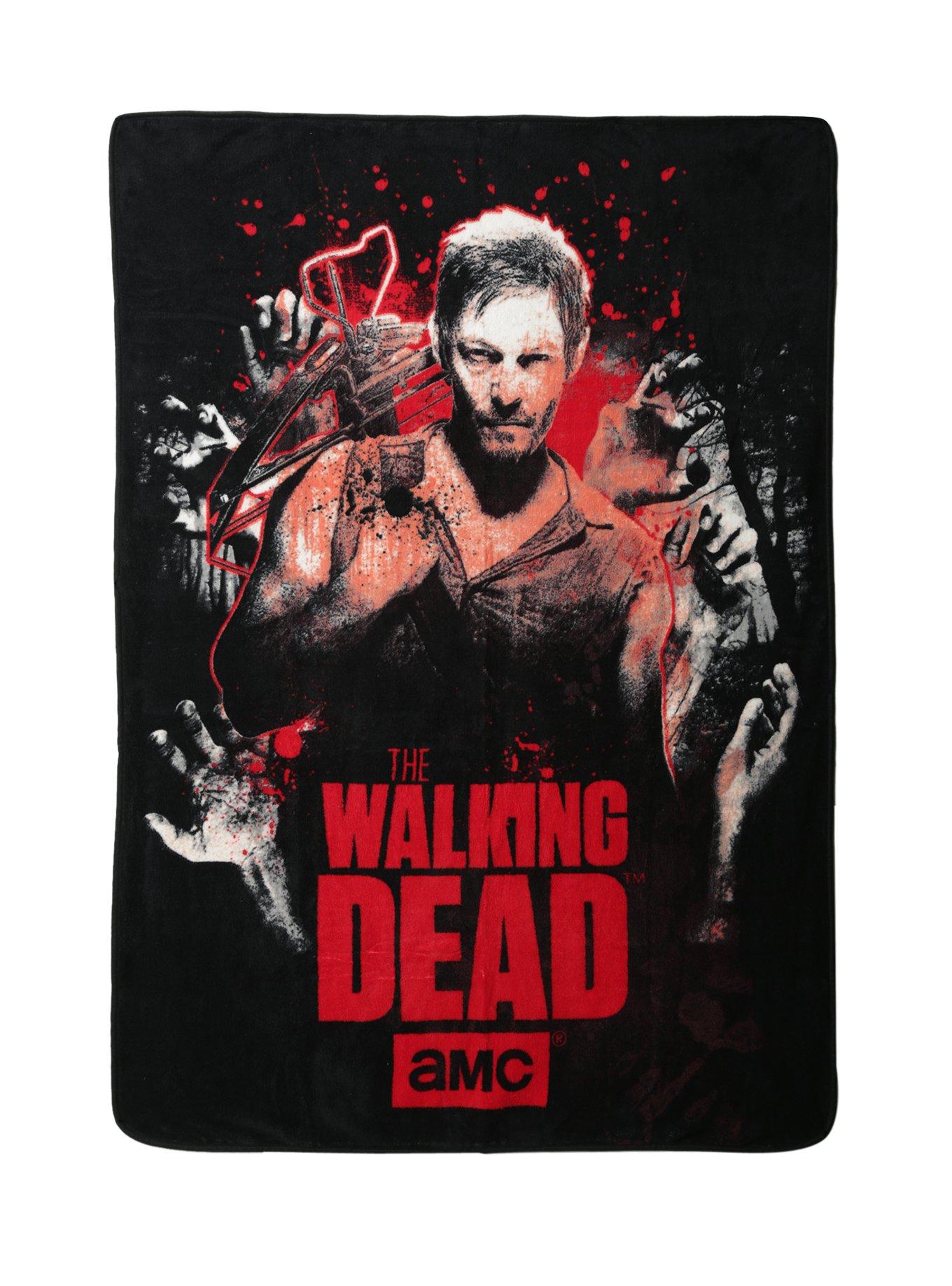 The Walking Dead Daryl Fleece Throw, , hi-res