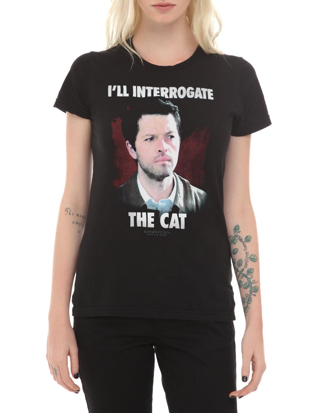 Supernatural Interrogate The Cat Girls T-Shirt, , hi-res