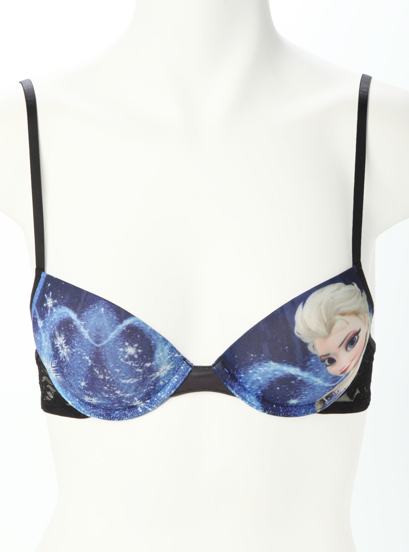 Elsa Running Sports Bra, Elsa Frozen Sports Bra Costume, Running