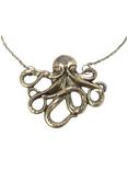 LOVEsick Burnished Gold Octopus Necklace, , hi-res