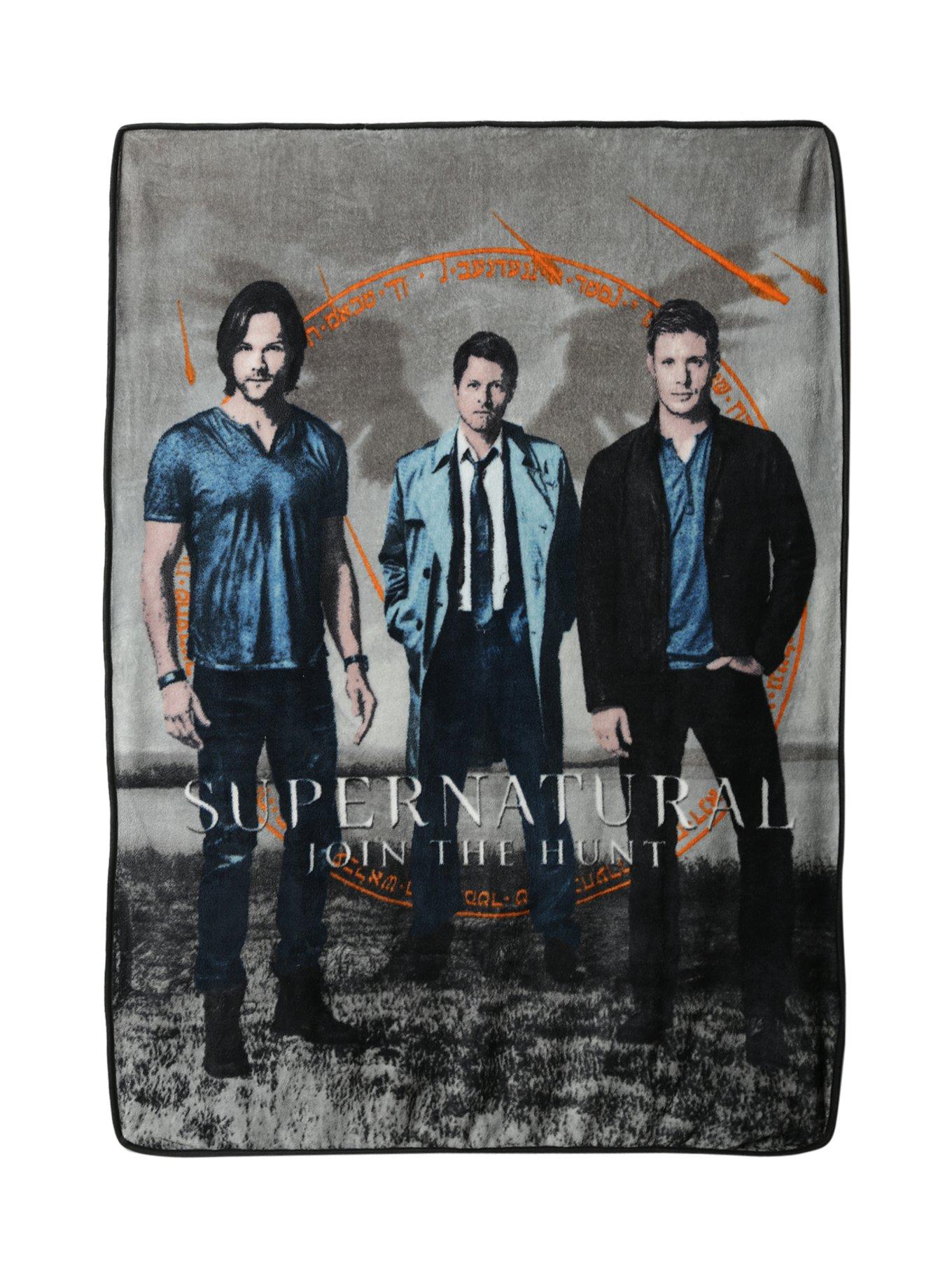 Supernatural Trio Fleece Throw