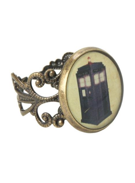 Doctor Who TARDIS Ring | Hot Topic