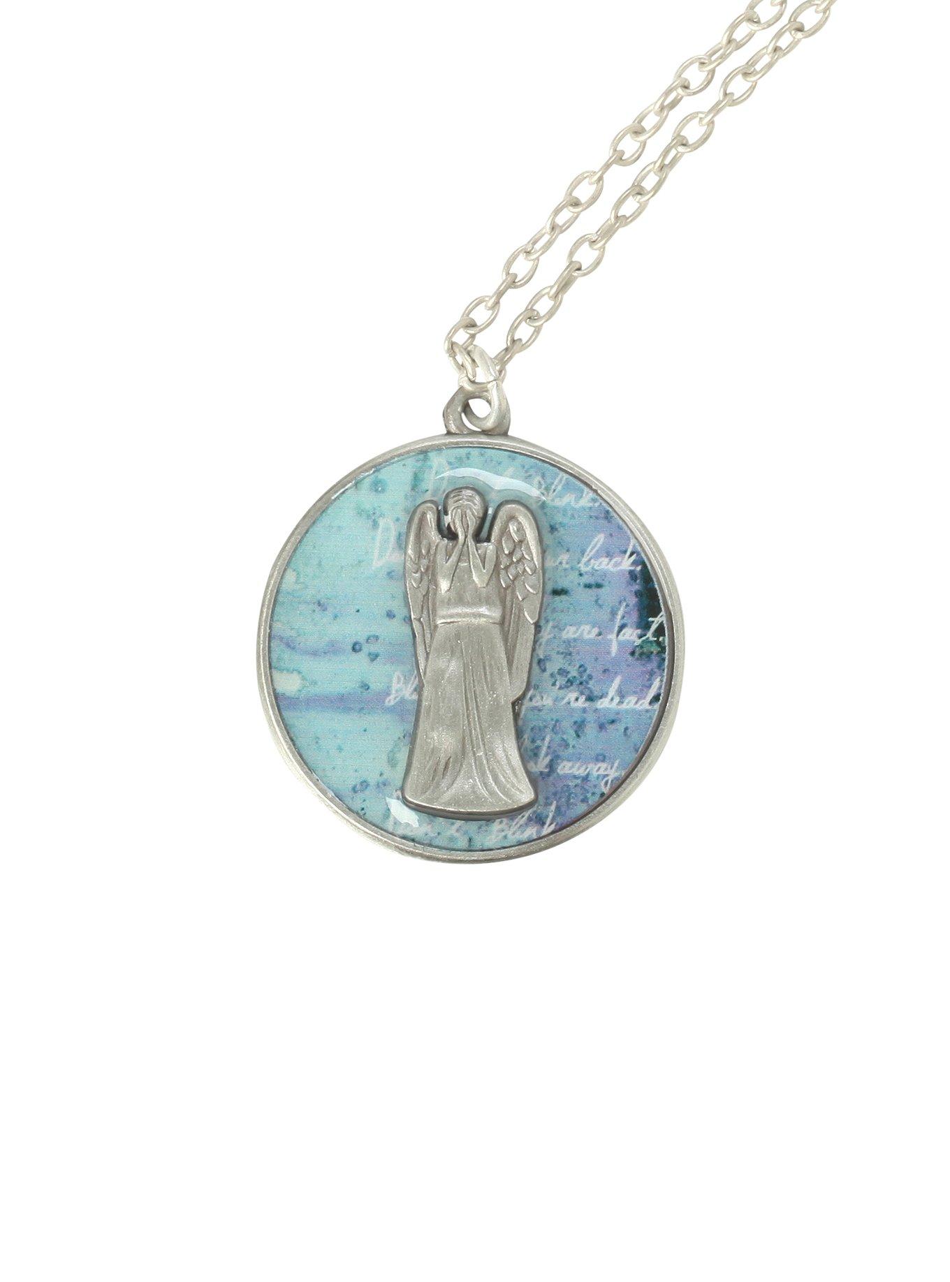 Doctor Who Weeping Angel Necklace, , hi-res