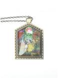 Disney Beauty And The Beast Stained Glass Necklace, , hi-res
