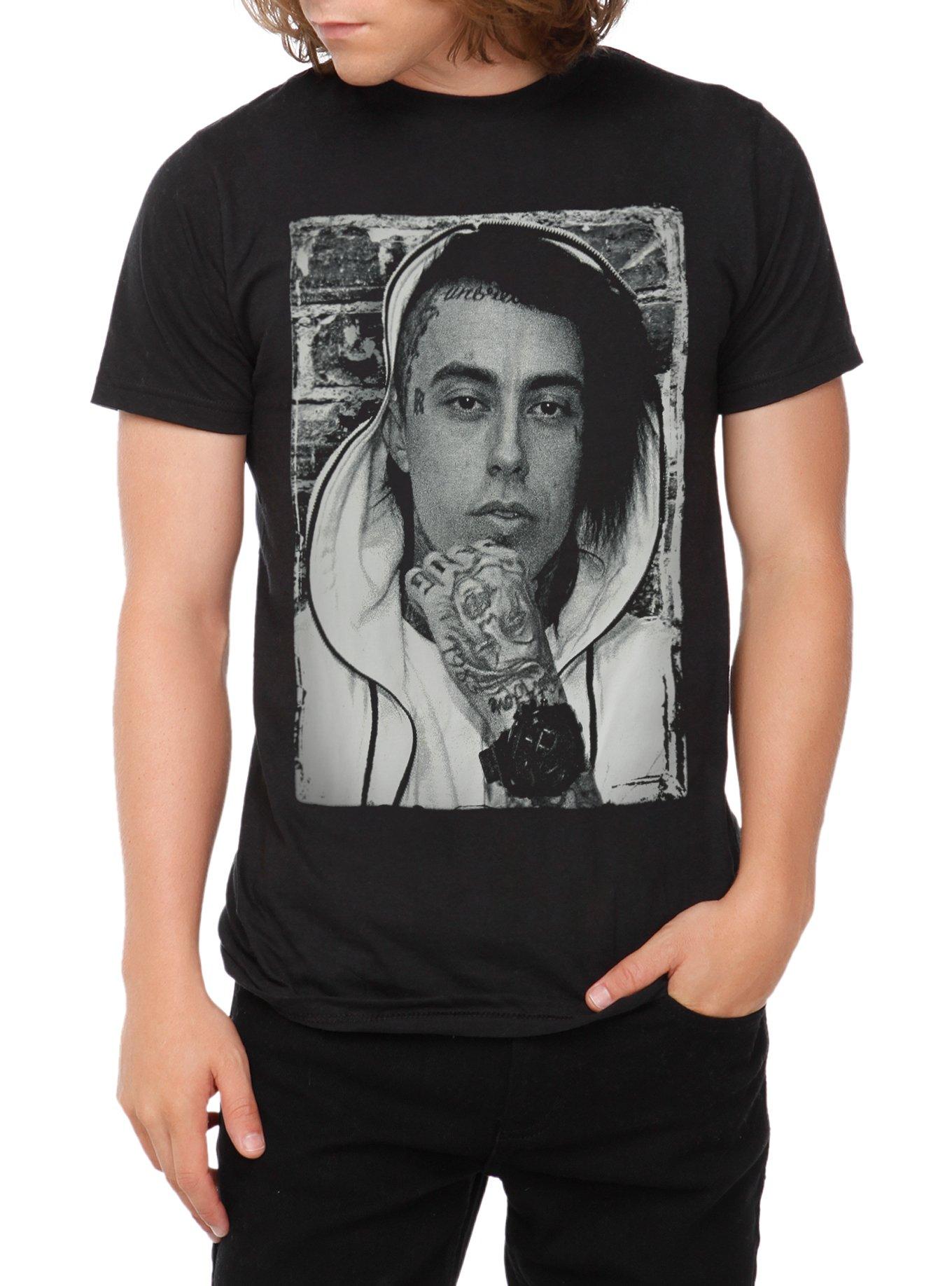 Falling In Reverse Ronnie Hoodie T-Shirt, BLACK, hi-res