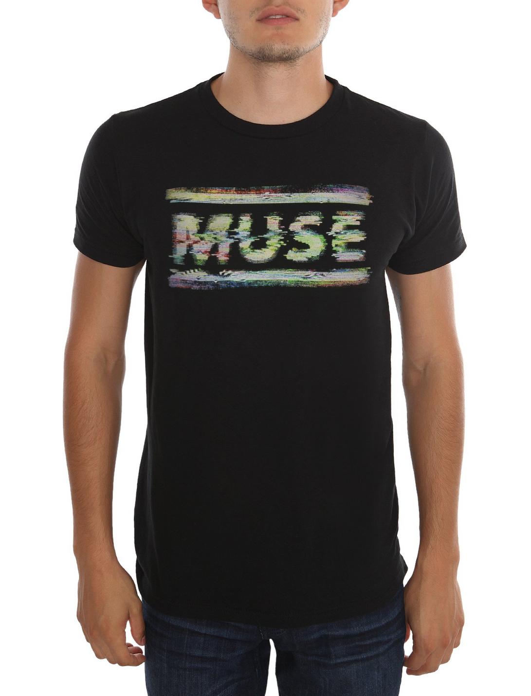 Muse Static Logo T-Shirt, BLACK, hi-res
