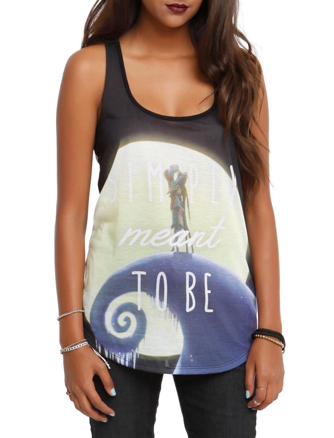 The Nightmare Before Christmas Meant To Be Girls Tank Top, , hi-res