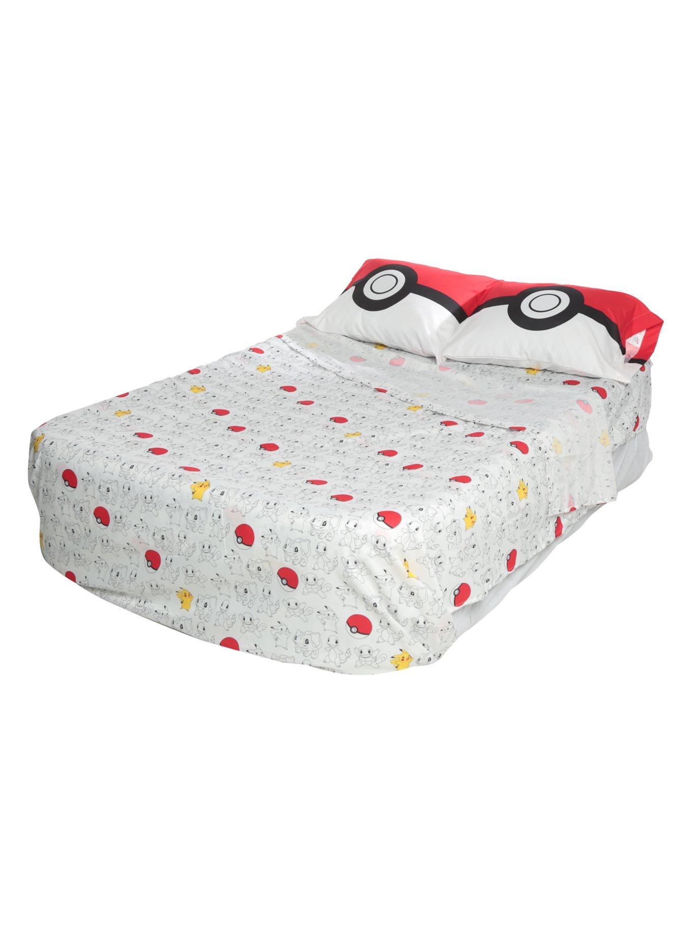 Christmas Pokemon Pillowcase/ Standard Size/ Price per Pillowcase/  Christmas Bedding/ Christmas Pokemon Bedding 