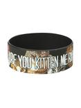 Are You Kitten Me Right Meow? Rubber Bracelet, , hi-res