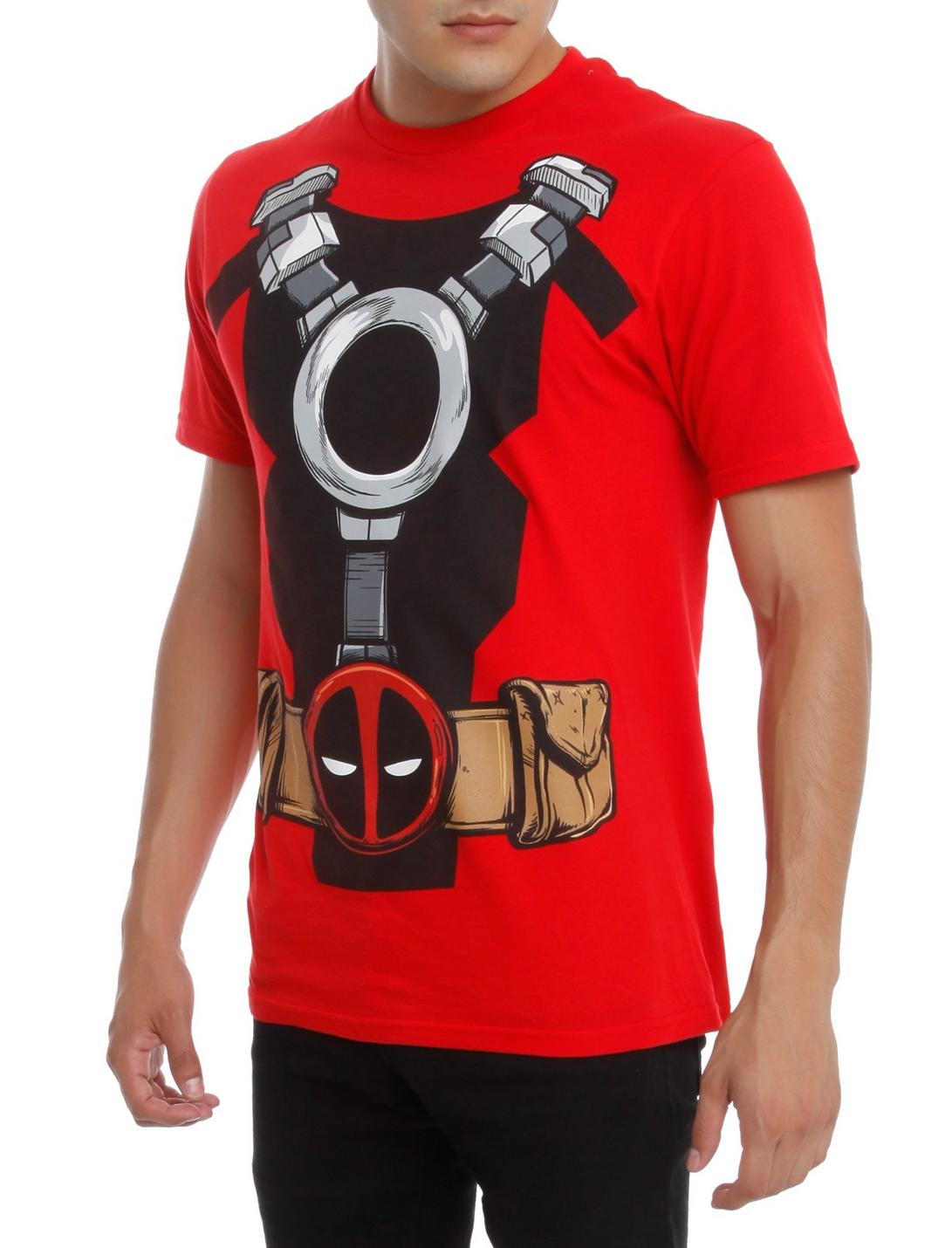 Marvel Deadpool Costume T-Shirt, , hi-res