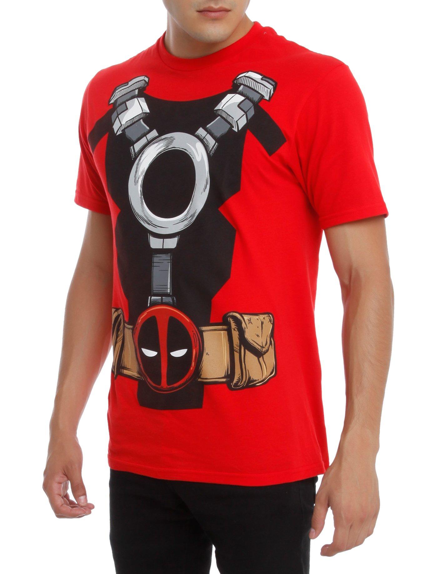 Marvel Deadpool Costume T-Shirt, , hi-res