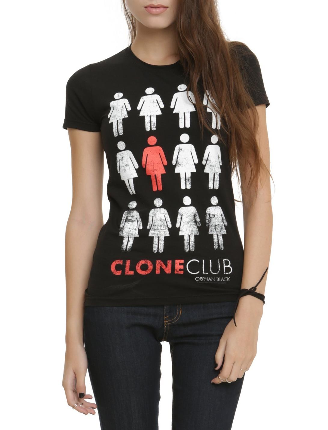 Orphan Black Clone Club Girls T-Shirt, BLACK, hi-res