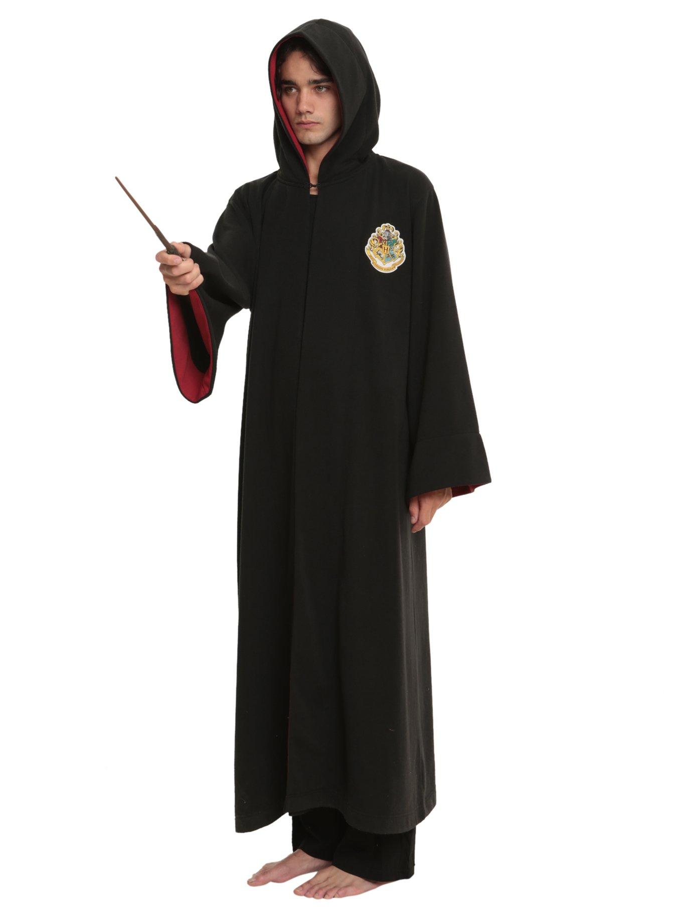 Harry Potter Hogwarts Costume Cloak Robe, BLACK, hi-res