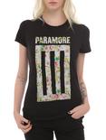 Paramore Floral Bar Girls T-Shirt, , hi-res