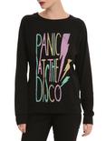Panic! At The Disco Lightning Bolt Pullover Top, BLACK, hi-res