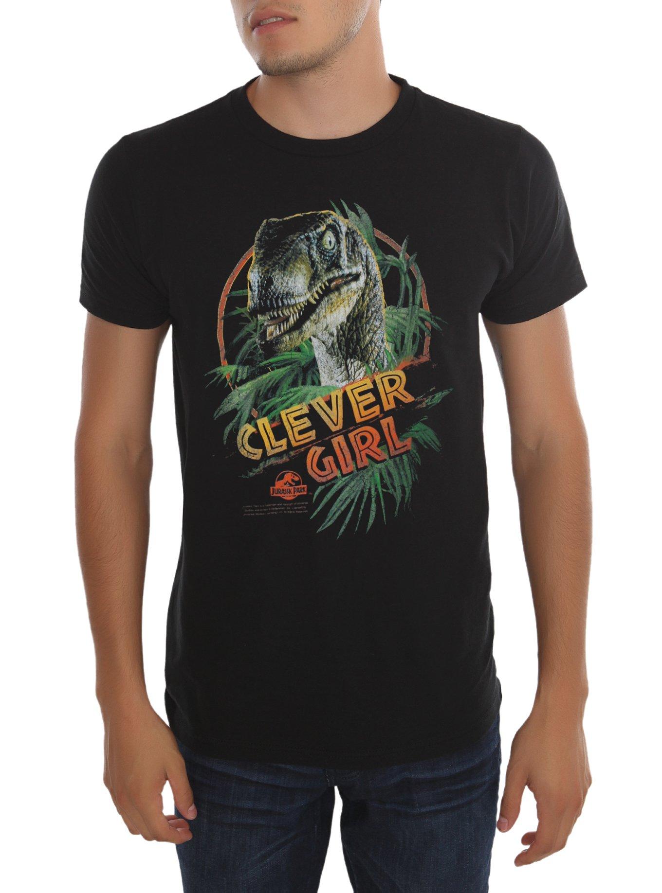 Jurassic Park Clever Girl T-Shirt, BLACK, hi-res