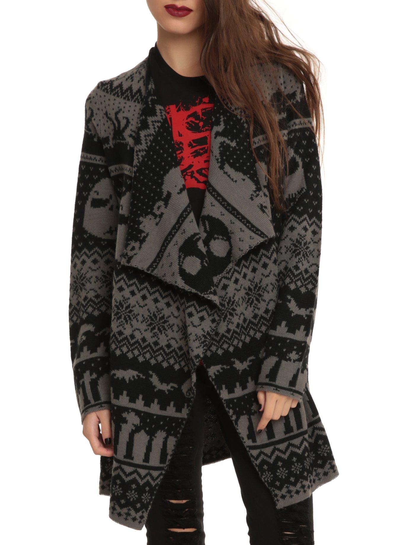 The nightmare before hot sale christmas cardigan