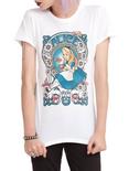 Disney Alice In Wonderland Nouveau Girls T-Shirt, BLACK, hi-res