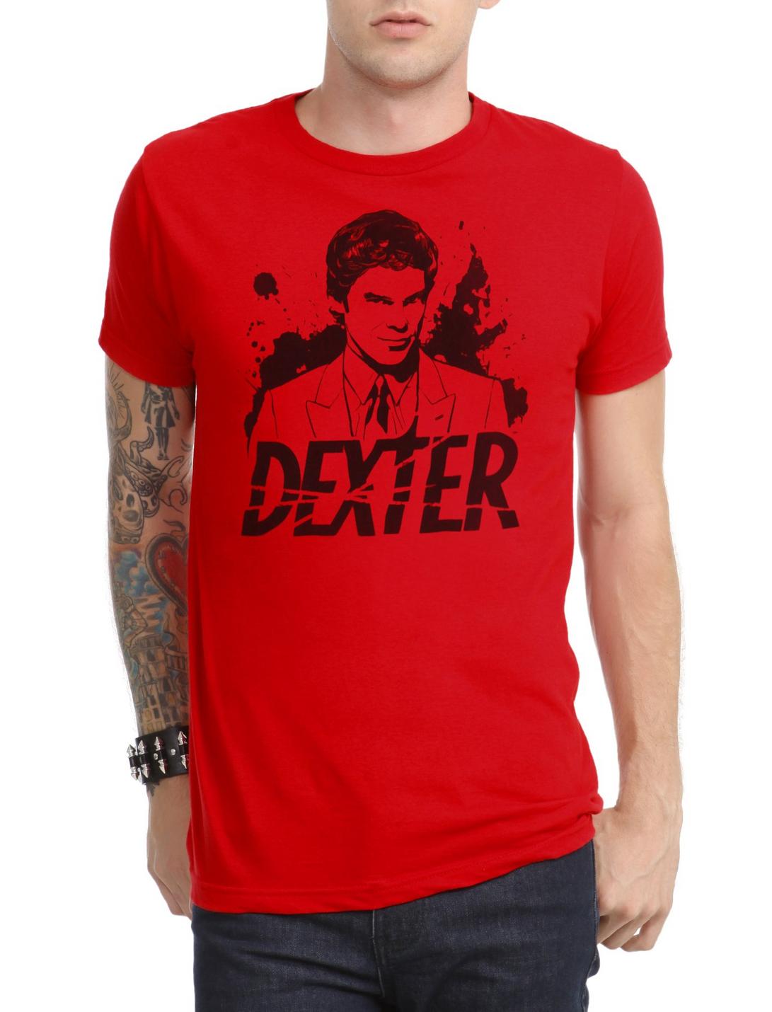 Dexter Splatter T-Shirt, BLACK, hi-res