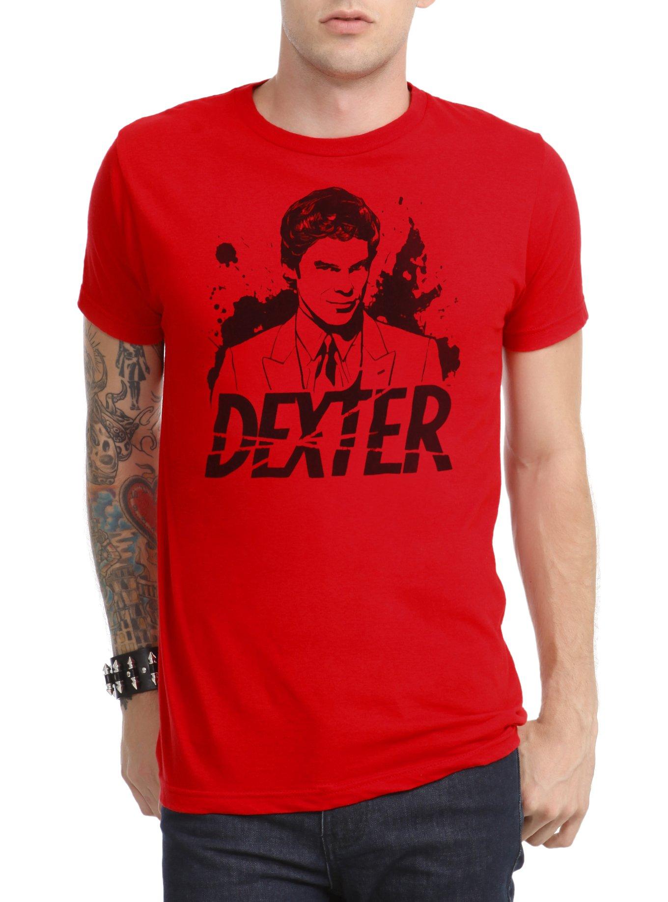Dexter Splatter T-Shirt, BLACK, hi-res