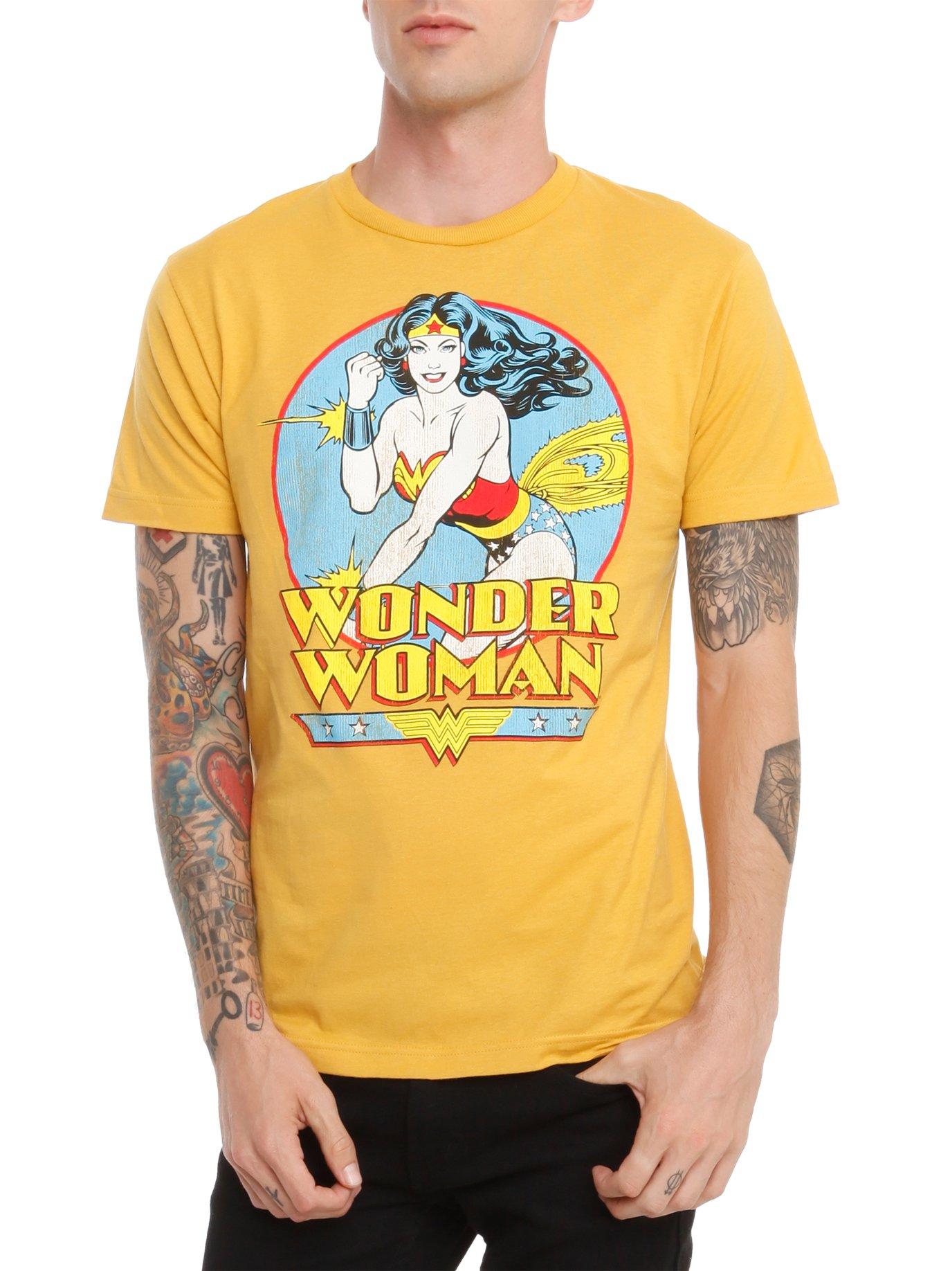 DC Comics Wonder Woman Retro T-Shirt, , hi-res