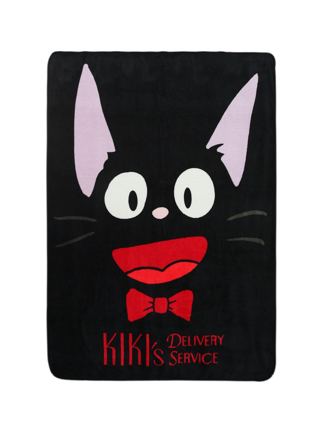 Studio Ghibli Kiki's Delivery Service Jiji Plush Throw, , hi-res